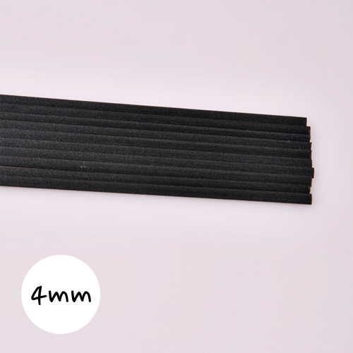 디퓨저 섬유스틱-블랙 4mm (고밀도)