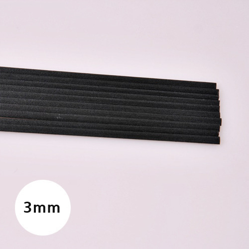 디퓨저 섬유스틱-블랙 3mm (고밀도)